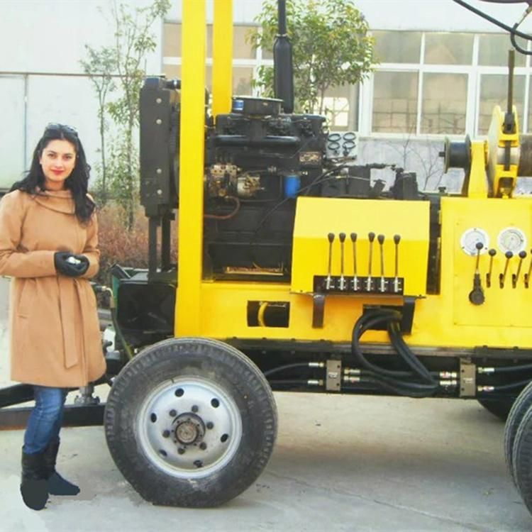 Diamond Bits Portable Water Well Drilling Rig Borehole Drilling Machine