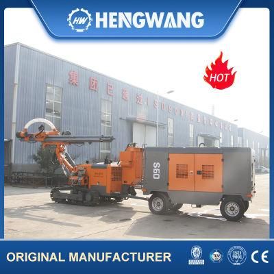 Multifunction 30m Steel Clawer Multifunction Crawler Type DTH Drilling Rigs