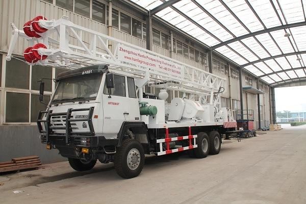 Deep Water Drilling Rigs Hft600st Truck Water Well Drilling Rig