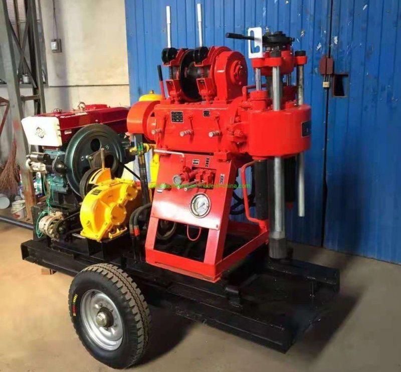 Portable Trailer Mounted Mining Exploration Drilling Rig (XY-200)