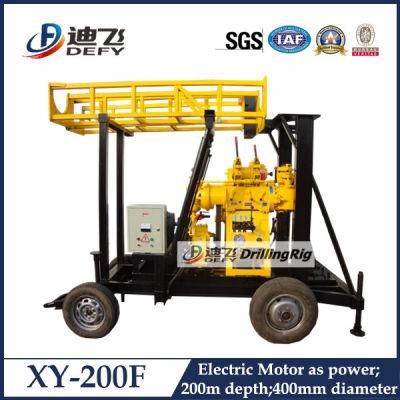 Best Seller of 200m Water Borehole Well Drilling Machine