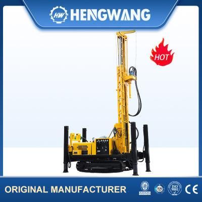 Small Portable Deep Hydraulic Lifting Water Bore Well Drilling Rig