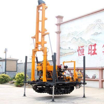 160m Depth Crawler Mounted Hydraulic Coring Drilling Rig