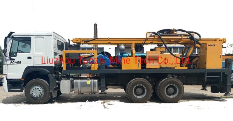 400m Deep DTH Truck Mounted Water Well Drilling Rig