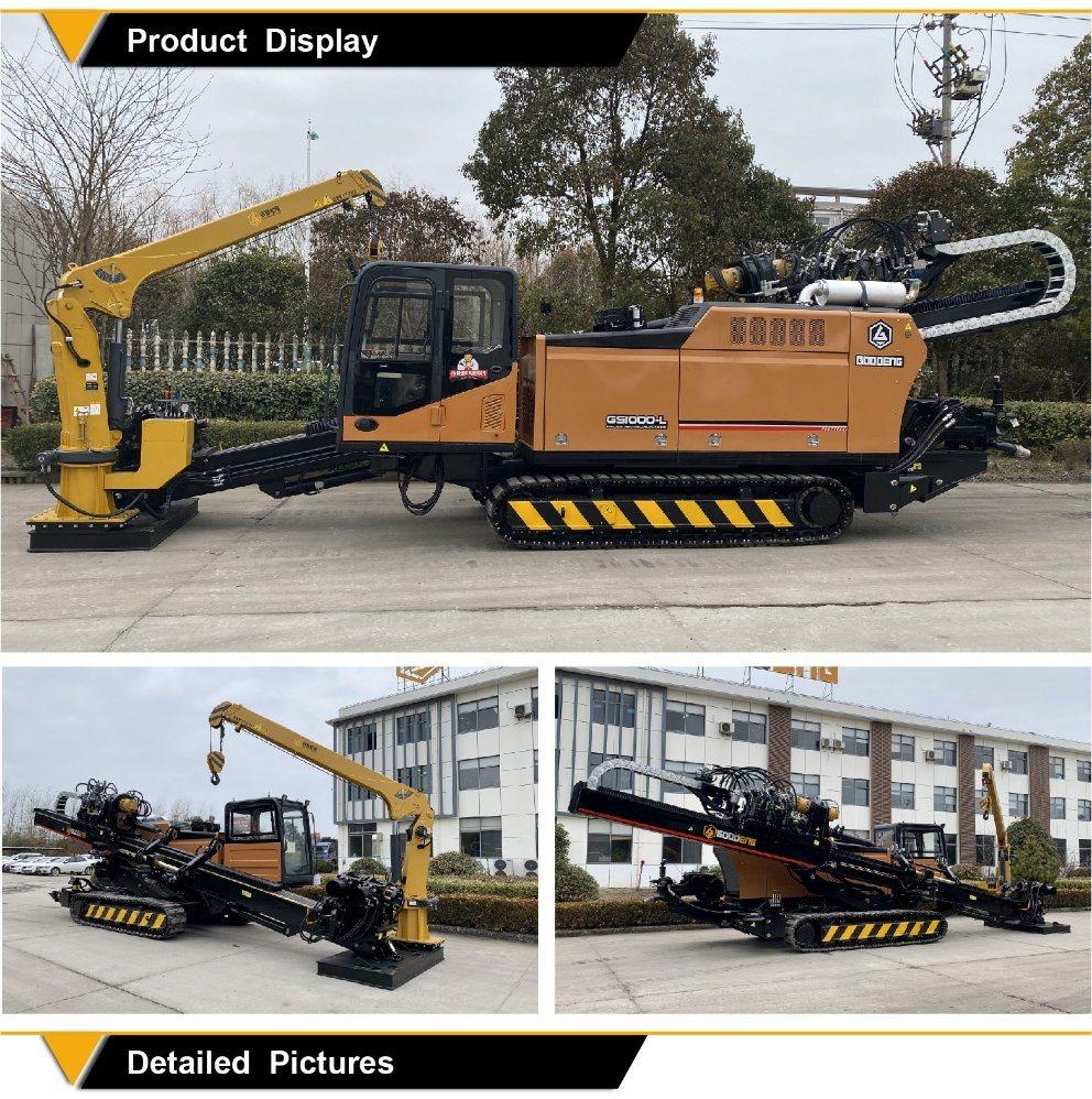 Goodeng HDD Machine 70T/90T/110T/160T/220T Drilling Machinery Horizontal Directional Drilling Rig with Cummins Engine