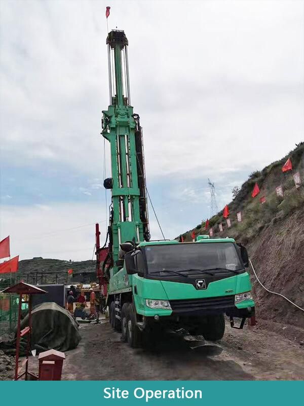 High Strength Hft600st Truck Mounted Water Well Drilling Rig