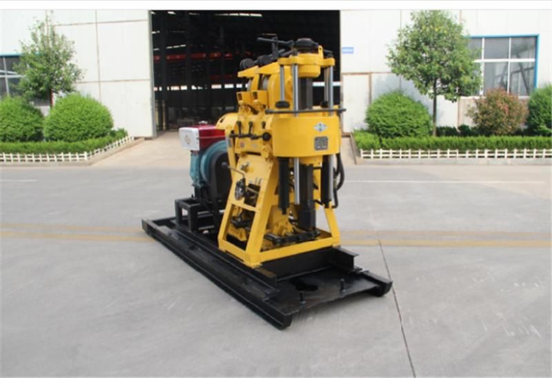 300-500m Depth Hydraulic Trailer Mounted Bore Hole Water Well Drilling Rig