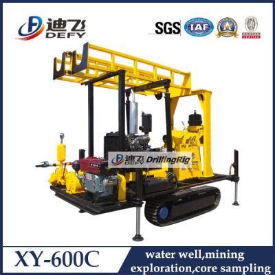 300-600m Mining Hole Geotechnical Diamond Core Mining Drilling Rig Equipment