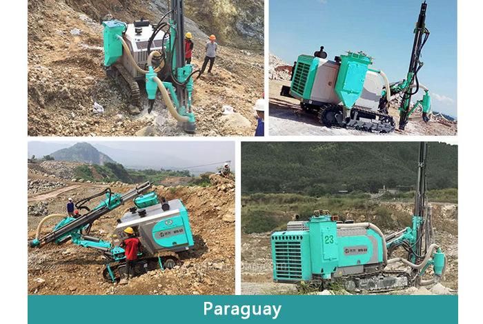 Hfg-53 20m DTH Drilling Rig with Crew Air Compressor