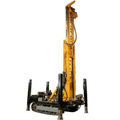 Simple to Handle Water Well Drilling Rig High Efficiency