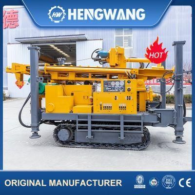 76kw Pneumatic Drill Rig Drilling Depth 260m Water Well Drilling Rig of Price