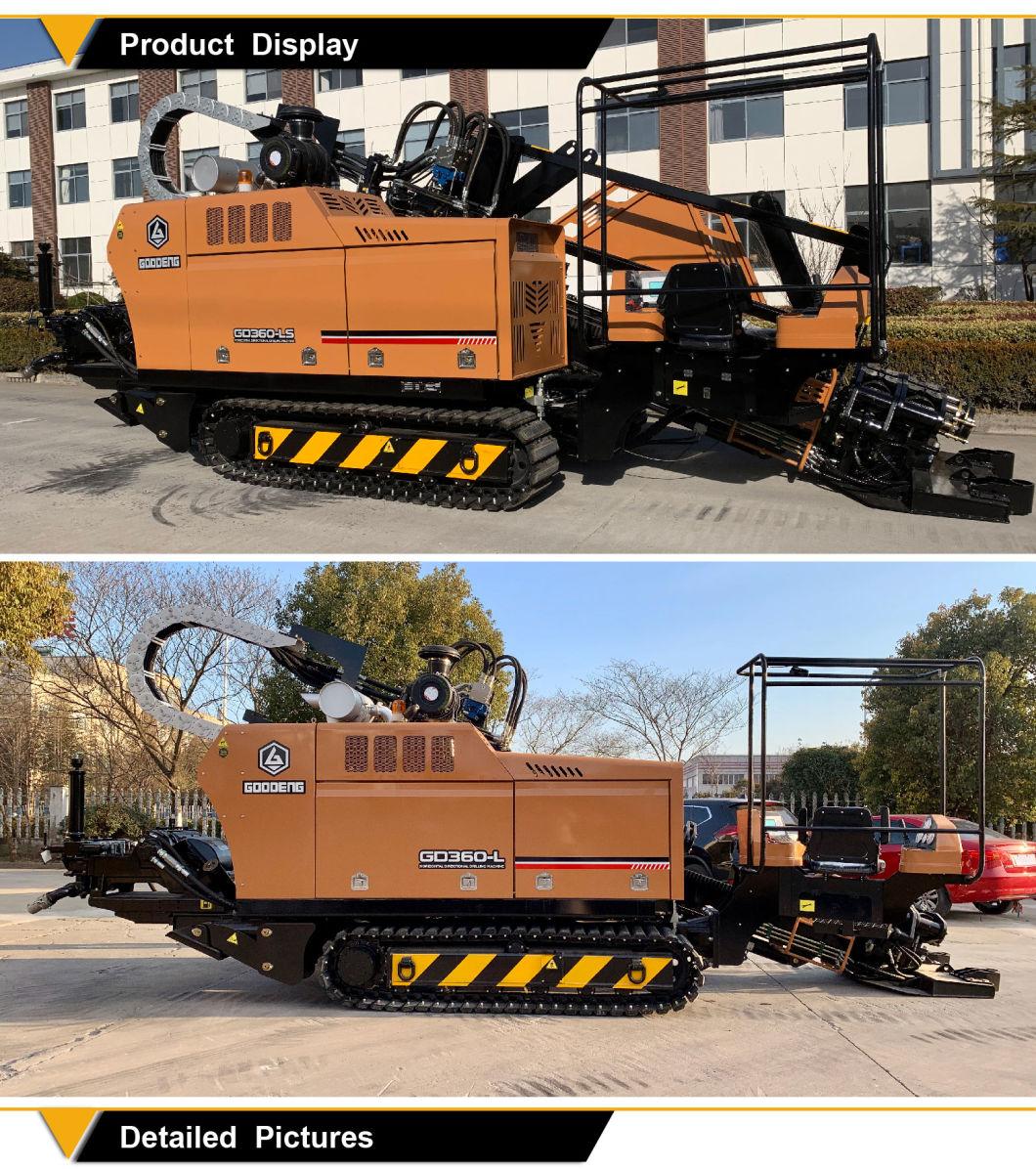 Long lifetime 36T Horizontal Directional Drilling Machine with Cummins engine