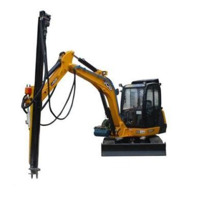 PD28 Hydraulic Excavator Mounted Rock Drilling Rig for Borehole Drilling