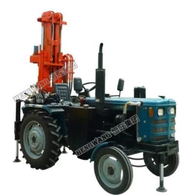 Tractor Mounted Portable Pneumatic Water Well Drilling Rig Machine