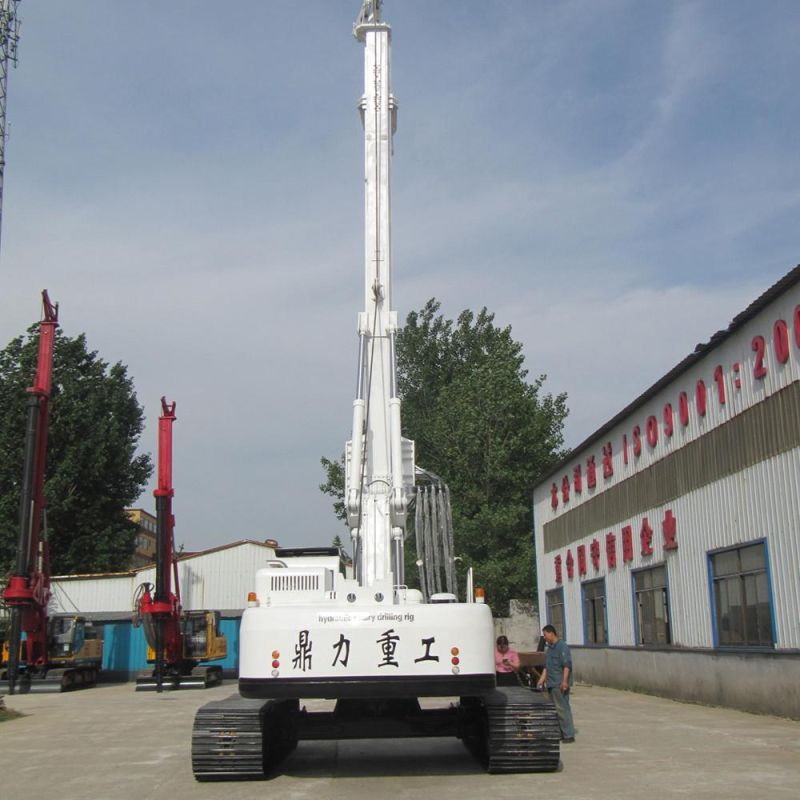 Dr-120 30m Depth Rotary Drilling Rig for Housing Foundation