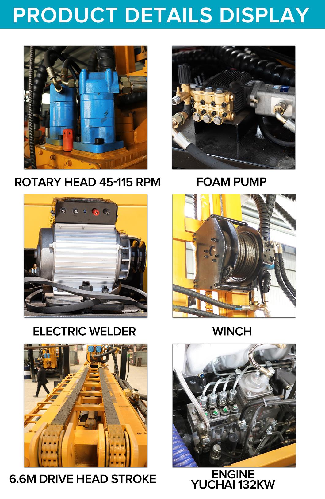 Full Hydraulic 600m Water Well Diamond Rig for Sale