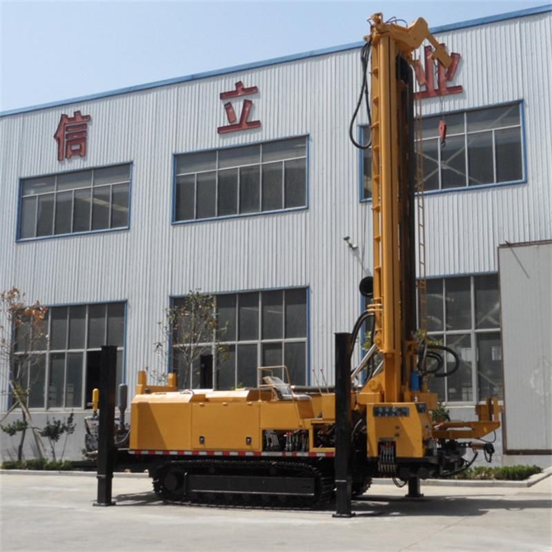 1000m Deep Full Hydraulic Water Well Drilling Rig