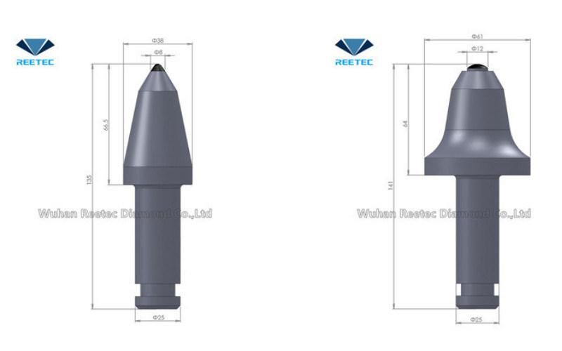 Diamond Coal Drill Tooth/Coal Mine Pick/Coal Mining Bits