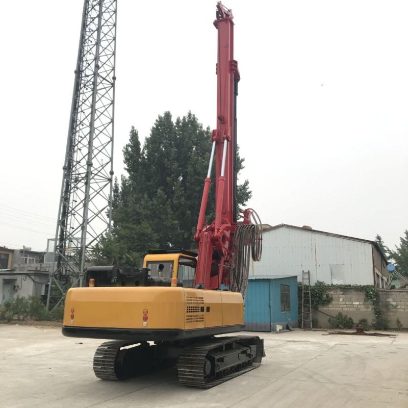 New Piling Rig Machine Bored Tractor Portable Crawler Pile Driver High Quality Drilling Dr-90 Rigs Hydraulic
