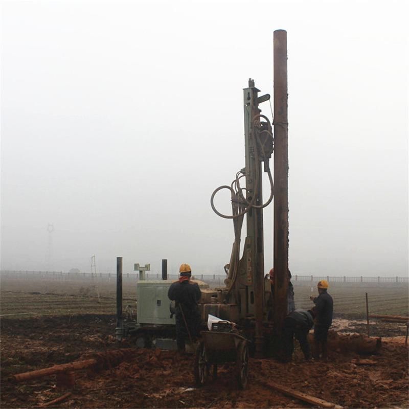 650meters Deep Hydraulic Pneumatic Underground Water Well Drilling Rig