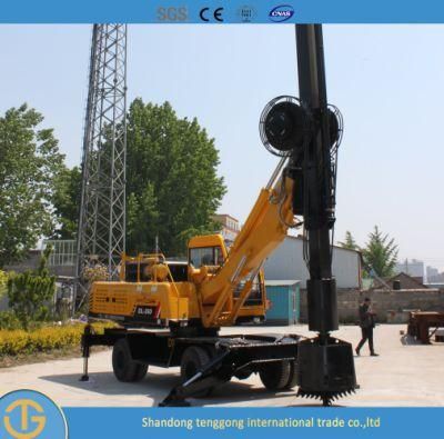 Hydraulic Crawler Surface Bored Drop Hammer Piling Equipment Drilling Rig