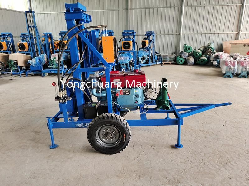 Hydraulic Drilling Rig for 100m ~150m of Water Well