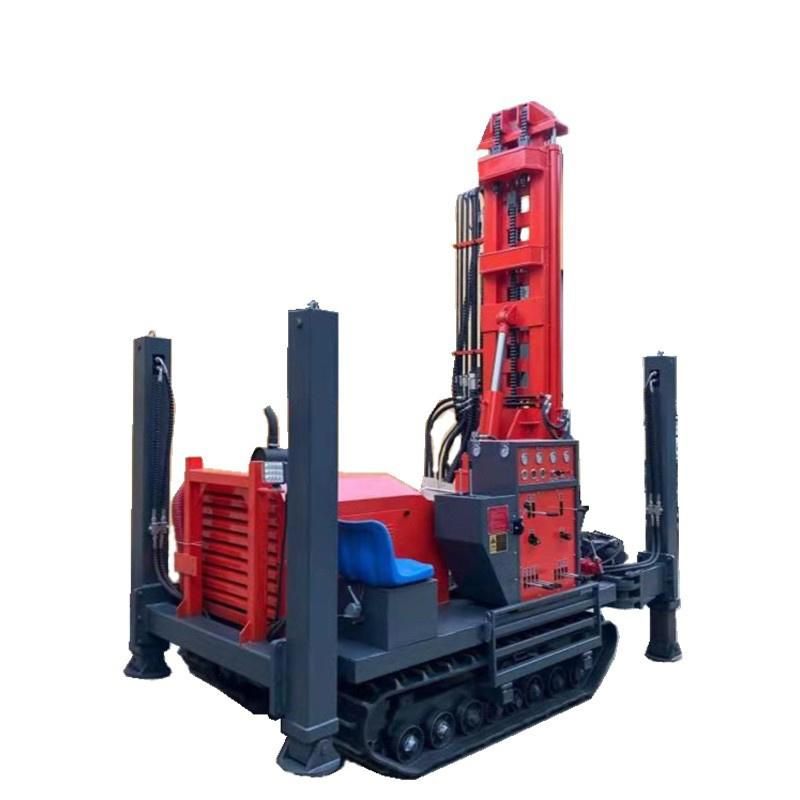 Top Drive Crawler 180m Water Well Drilling Rig