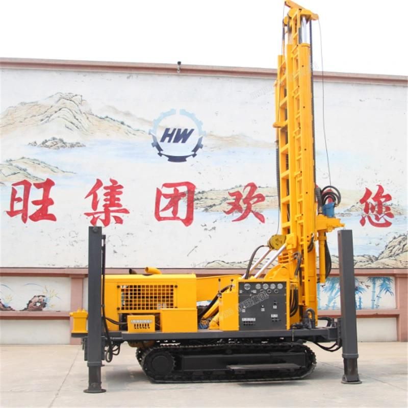 Crawler Pneumatic Rotary Water Well Drilling Rig Machine Prices for Sale