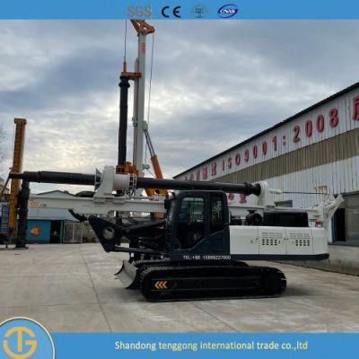 New Piling Machine Bored Tractor Portable Crawler Pile Driver Hot Sale Drilling Dr-90 Rig for Free Can Customized