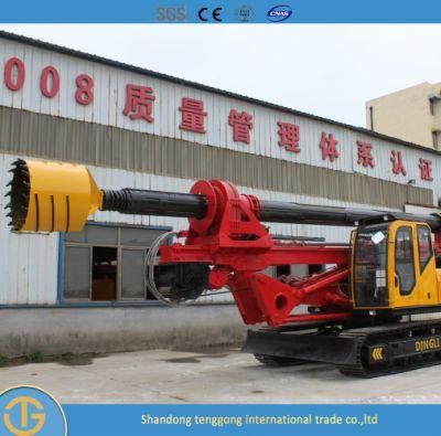 Crawler Water Well Rotary Underground Engineering Geology Drilling Rig Dr-120