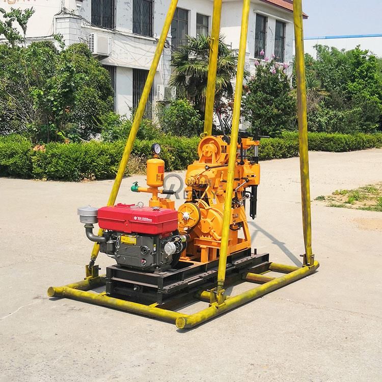 150m Hydraulic Water Drill Machine Diesel Rock Drill Bits Water Well Drilling Rig Borehole Drilling Machine for Sale