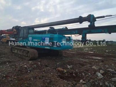 Engineering Drilling Rig Piling Machinery Secondhand Sunward 160 Rotary Drilling Rig Good Working Condition
