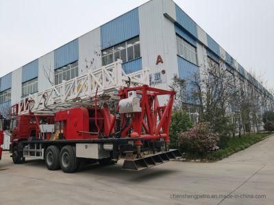 Discount! Xj250HP Truck Mounted Drilling Rig 1500m Drilling Depth Light Workover Rig Zyt