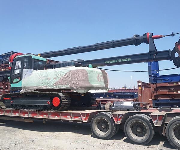 Hf340 Full Hydraulic Crawler Rotary Drilling Rig for Water Conservancy