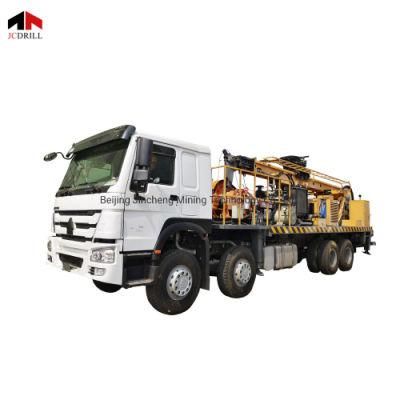 Truck Mounted Water Well Drilling Rig for 1000m Water Well