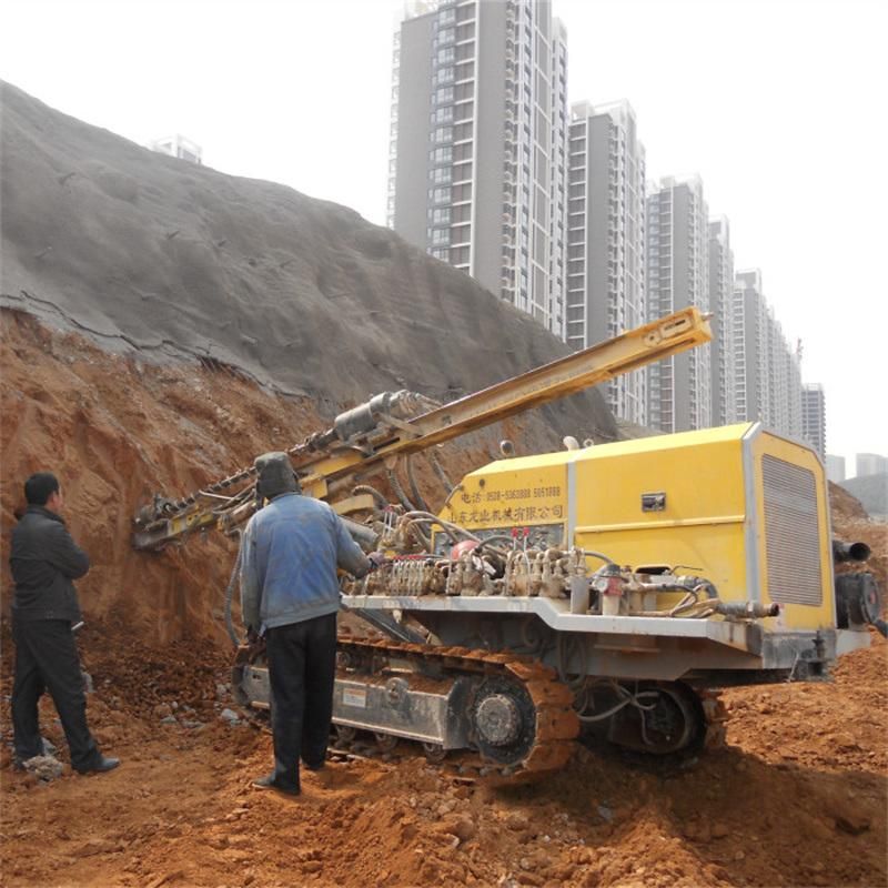 High Quality Anchor Drilling Rig Machine for Big Slope Stabilization