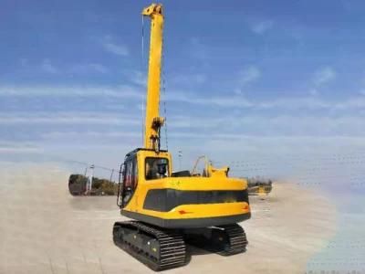 Small 22m Diesel Portable Rotary Drilling Rig Machine Ycr60d