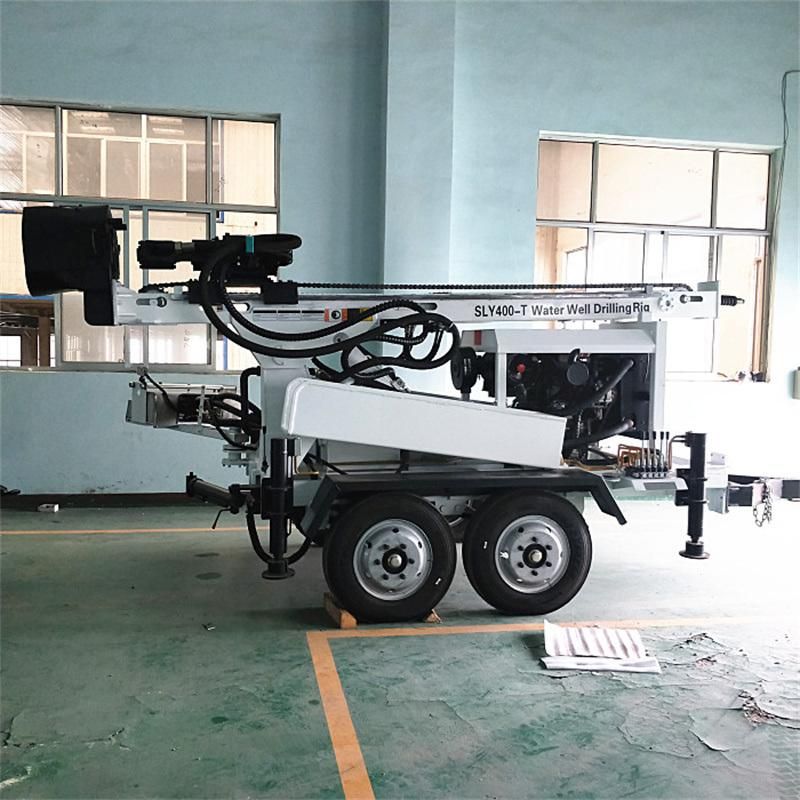 200 Meter Water Well Drilling Rig 140 Diameter Drill Portable Screw Economic Water Well Drilling Rig