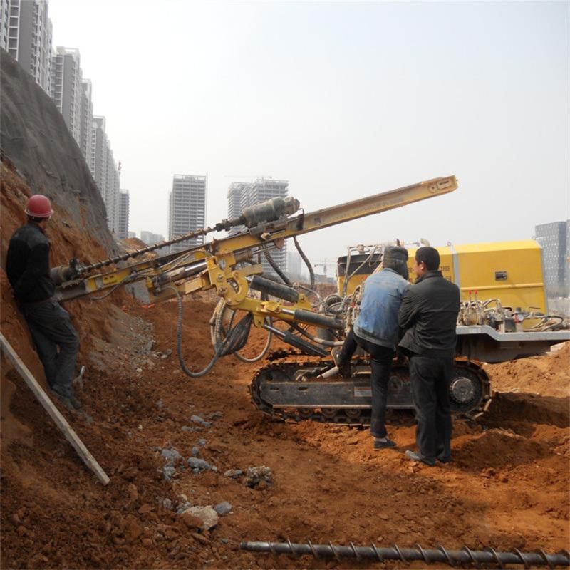 Hydraulic Anchor Drilling Rig for Slope Protection Stabilization