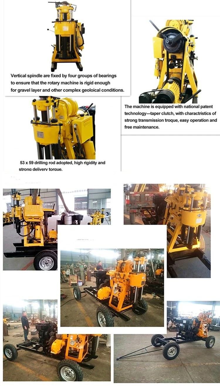 Rock Diamond Core Hydraulic Water Well Bore Hole Drilling Machines