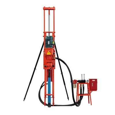 DTH Portable Borehole Machine for Sale Drills and Advance Rock Drilling Rig Zdd100