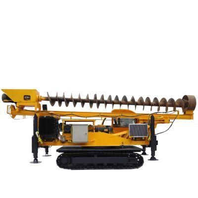 Crawler 360-6 Long Screw Economical Pile Driver Construction Equipment Hydraulic Piling Rig Machine