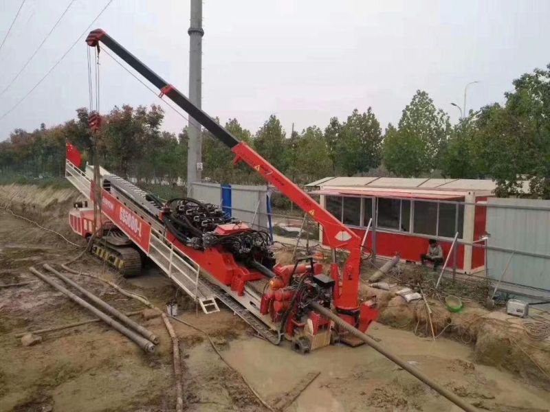 GD 500T horizontal directional drilling machine for optical fiber/cable/oil/gas pipe