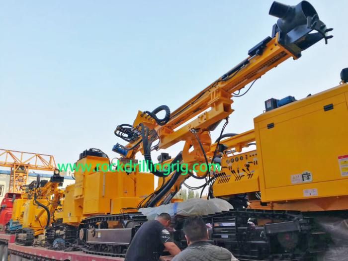 Borehole Mining Hydraulic Hard Rock Drilling Machine DTH Drilling Rig