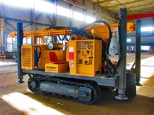 Type 400c Full-Hydraulic Crawler Water Well Drill Rig