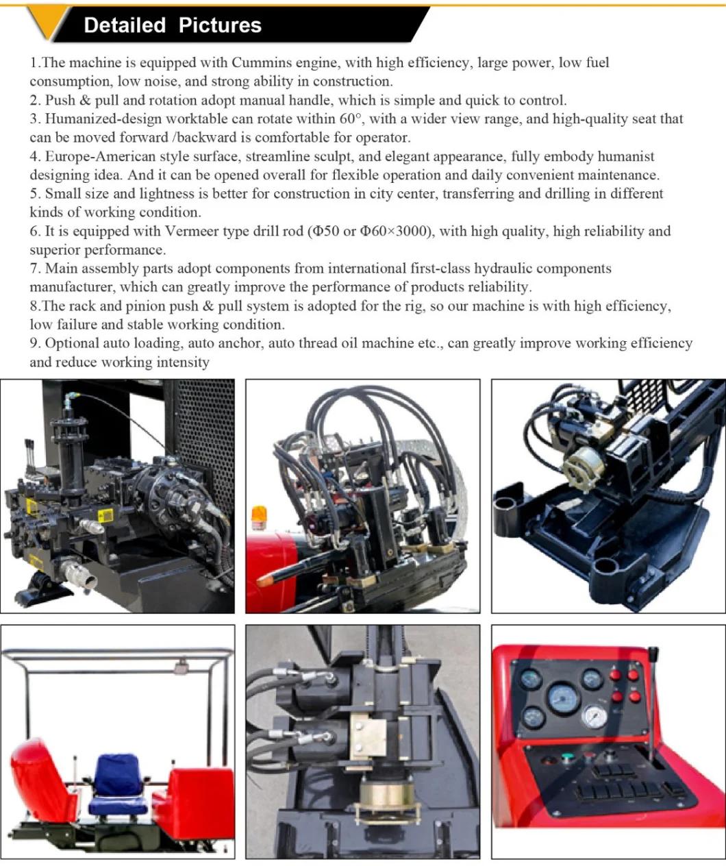 GD130C-LS HDD rig for undergroud pipeline