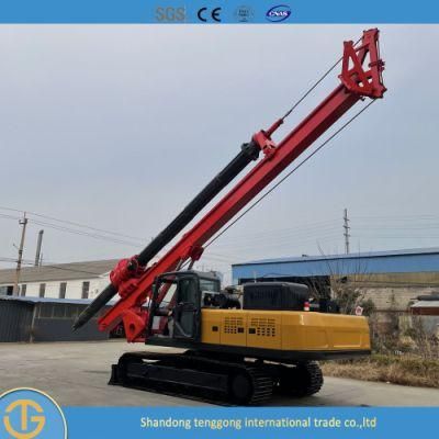 Dr-130 Model Piling Ramming Screw Pile Installation Equipment