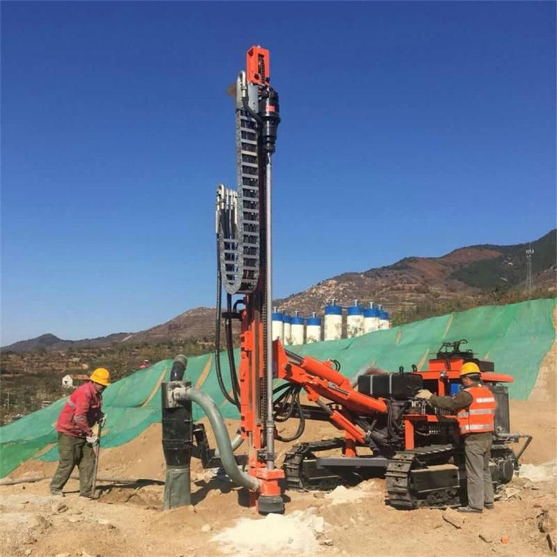 GM168y Big Diameter Mine Hard Rock Drilling Rig Machine