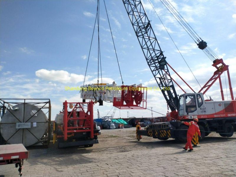 Xj75 Hook Load 50mt Truck-Mounted Water Well Drilling Maintenance Workover Rig