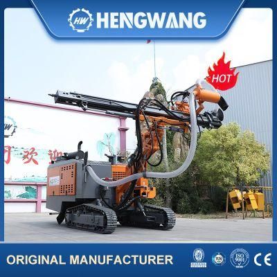 High Efficiency 162kw Rated Power Integrated DTH Surface Drill Rig with Cheap Price